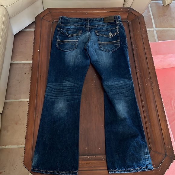 Express Jeans Rocco Slim Fit Boot Cut 34x34 - Picture 2 of 2